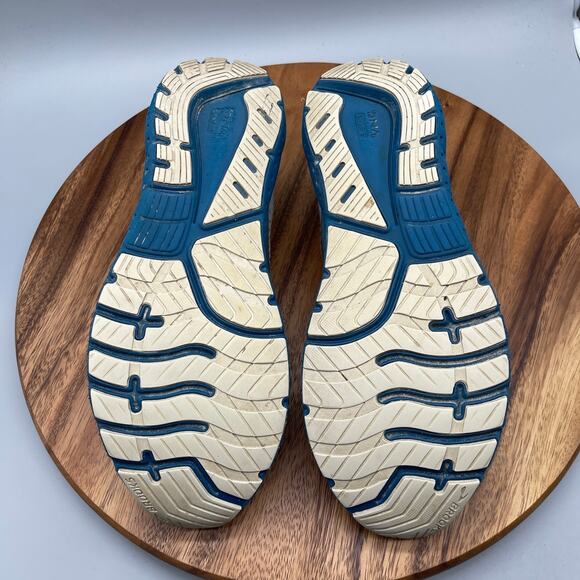 Brooks Glycerin 18 Shoes Mens Size 11 D White Running Comfort Walking Sneakers - Picture 7 of 8